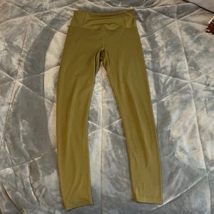 Green girlfriend collective float leggings
